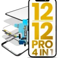 OCA Master 4-in-1 Short Flex (Digitizer Touch With Glass + OCA + Frame Pre-installed) For iPhone 12 / 12 Pro