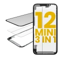 OCA Master 3-in-1 (Glass With OCA Pre-Installed + Frame) For iPhone 12 Mini