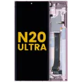 OLED Assembly With Frame For Samsung Galaxy Note 20 Ultra 5G (Refurbished) (Mystic Bronze)