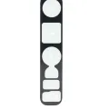 Back Camera Lens With Cover Bezel Ring For Samsung Galaxy S10 5G (Crown Silver)