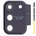 Back Camera Lens With Cover Bezel Ring For Samsung Galaxy S10 Lite (All Colors)