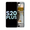 OLED Assembly With Frame For Samsung Galaxy S20 Plus 5G (Service Pack) (Cloud White)