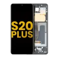 OLED Assembly With Frame For Samsung Galaxy S20 Plus 5G (Refurbished) (Cosmic Black)