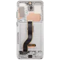 OLED Assembly With Frame For Samsung Galaxy S20 Plus 5G (Refurbished) (Cloud White)
