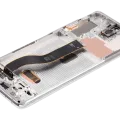 OLED Assembly With Frame For Samsung Galaxy S20 Plus 5G (Refurbished) (Cloud White)