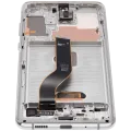 OLED Assembly With Frame For Samsung Galaxy S20 Plus 5G (Refurbished) (Cloud White)