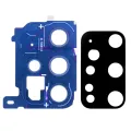 Back Camera Lens With Cover Bezel Ring For Samsung Galaxy S20 Plus (Cloud Blue)