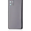 Back Cover Glass With Camera Lens For Samsung Galaxy S20 Plus 5G (No Logo) (Aftermarket Plus) (Cosmic Black)