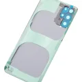 Back Cover Glass With Camera Lens For Samsung Galaxy S20 Plus 5G (No Logo) (Aftermarket Plus) (Cosmic Black)