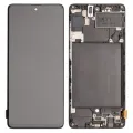 LCD Assembly With Frame (Without Finger Print Sensor) For Samsung Galaxy A71 (A715 / 2020) (Aftermarket: Incell) (All Colors)