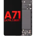 OLED Assembly With Frame For Samsung Galaxy A71 (A715 / 2020) (6.36") (Aftermarket Plus: Hard) (All Colors)