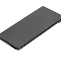 OLED Assembly With Frame For Samsung Galaxy A71 5G (A716U / 2020) (Service Pack) (Prism Cube Black)