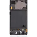 OLED Assembly With Frame For Samsung Galaxy A71 5G (A716U / 2020) (Service Pack) (Prism Cube Black)