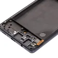 OLED Assembly With Frame For Samsung Galaxy A71 5G (A716U / 2020) (Service Pack) (Prism Cube Black)