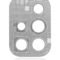 Back Camera Lens With Cover Bezel Ring For Samsung Galaxy A71 (A715 / 2020) (Prism Crush Silver)