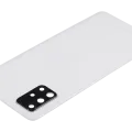 Back Cover Glass With Camera Lens For Samsung Galaxy A71 (A715 / 2020) (Aftermarket Plus) ( Prism Crush Silver)