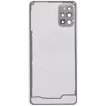 Back Cover Glass With Camera Lens For Samsung Galaxy A71 (A715 / 2020) (Aftermarket Plus) ( Prism Crush Silver)