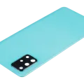 Back Cover Glass With Camera Lens For Samsung Galaxy A71 (A715 / 2020) (Aftermarket Plus) ( Prism Crush Blue)