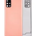 Back Cover Glass With Camera Lens For Samsung Galaxy A71 4G (A715 / 2020) (Aftermarket Plus) (Prism Crush Pink)