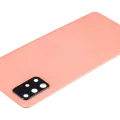 Back Cover Glass With Camera Lens For Samsung Galaxy A71 4G (A715 / 2020) (Aftermarket Plus) (Prism Crush Pink)