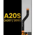 LCD Assembly Without Frame For Samsung Galaxy A20S (A207 / 2019) (Refurbished) (All Colors)