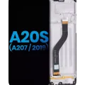 LCD Assembly With Frame For Samsung Galaxy A20s (A207 / 2019) (Aftermarket: Incell) (All Colors)