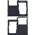 Single Sim Card Tray For Samsung Galaxy A41 (A415 / 2020) (Prism Crush Black)