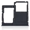 Single Sim Card Tray For Samsung Galaxy A41 (A415 / 2020) (Prism Crush Black)