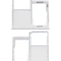 Single Sim Card Tray For Samsung Galaxy A41 (A415 / 2020) (Prism Crush Silver)