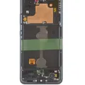 OLED Assembly With Frame For Samsung Galaxy A90 5G (A908 / 2019) (Service Pack) (Black)