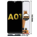 LCD Assembly Without Frame For Samsung Galaxy A01 (Global Model) (Micro USB Frame) (Refurbished) (All Colors)