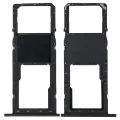 Single Sim Card Tray For Samsung Galaxy A01 (A015 / 2020) (Black)