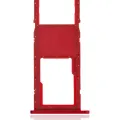 Single Sim Card Tray For Samsung Galaxy A01 (A015 / 2020) (Red)