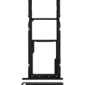 Dual Sim Card Tray For Samsung Galaxy A01 (A015 / 2020) (Black)