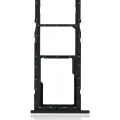 Dual Sim Card Tray For Samsung Galaxy A01 (A015 / 2020) (Black)