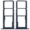 Dual Sim Card Tray For Samsung Galaxy A01 (A015 / 2020) (Blue)