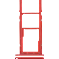 Dual Sim Card Tray For Samsung Galaxy A01 (A015 / 2020) (Red)