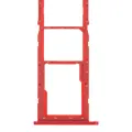 Dual Sim Card Tray For Samsung Galaxy A01 (A015 / 2020) (Red)