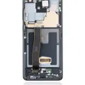OLED Assembly With Frame For Samsung Galaxy S20 Ultra 5G (Refurbished) (Cosmic Black)