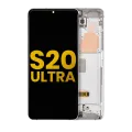 OLED Assembly With Frame For Samsung Galaxy S20 Ultra 5G (Refurbished) (Cloud White)