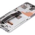 OLED Assembly With Frame For Samsung Galaxy S20 Ultra 5G (Refurbished) (Cloud White)