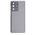 Back Cover Glass With Camera Lens For Samsung Galaxy S20 Ultra 5G (No Logo) (Aftermarket Plus) (Cosmic Gray)