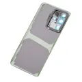 Back Cover Glass With Camera Lens For Samsung Galaxy S20 Ultra 5G (No Logo) (Aftermarket Plus) (Cosmic Gray)