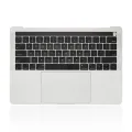 Top Case with Battery and Keyboard (ANSI US) For MacBook Pro 13" A2159 (2019) (Used OEM Pull: Grade A) (Silver)