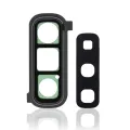 Back Camera Lens With Cover Bezel Ring For Samsung Galaxy Fold 4G / 5G (Cosmos Black)