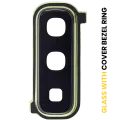 Back Camera Lens With Cover Bezel Ring For Samsung Galaxy Fold 4G / Fold 5G (Martian Green)