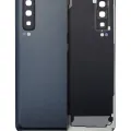 Back Cover Glass With Camera Lens For Samsung Galaxy Fold 4G (F900) (Premium) (Cosmos Black)