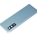 Back Cover Glass With Camera Lens For Samsung Galaxy Fold 4G (F900) (Premium) (Space Silver)