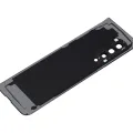 Back Cover Glass With Camera Lens For Samsung Galaxy Fold 4G (F900) (Aftermarket Plus) (Cosmos Black)