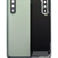 Back Cover Glass With Camera Lens For Samsung Galaxy Fold 4G (F900) (Aftermarket Plus) (Space Silver)